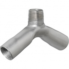 Adapter Y-Modell, rostfreier Stahl 1/2"