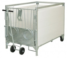 Fahrvorrichtung für Kälberbox klein