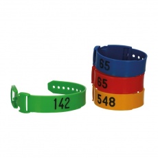 Kennzeichnungsband Kunststoff nummeriert