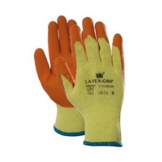 Latex Handschuhe orange, pro Paar
