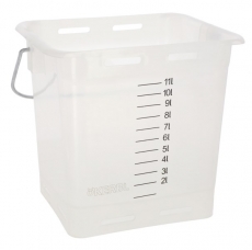 Tränkeeimer ohne Zubehör, 13 Liter