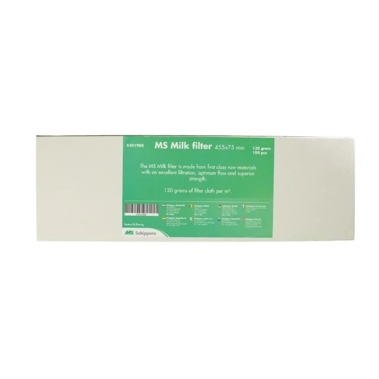 Milchfilterschläuche 120 g, 100 Stk.