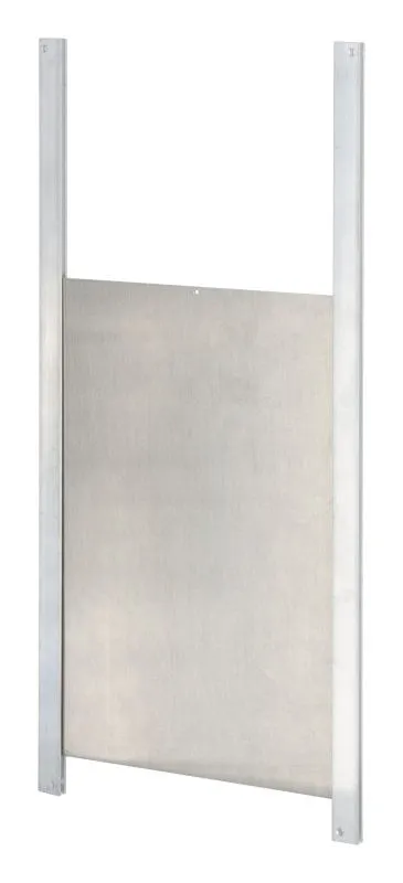 Schiebetür 220 x 330 mm, inkl. Führungsschienen