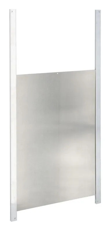 Schiebetür 300 x 400 mm, inkl. Führungsschienen