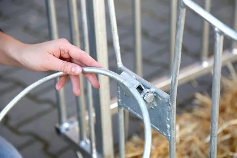 CalfHouse Master Plus mit leichter Umzäunung