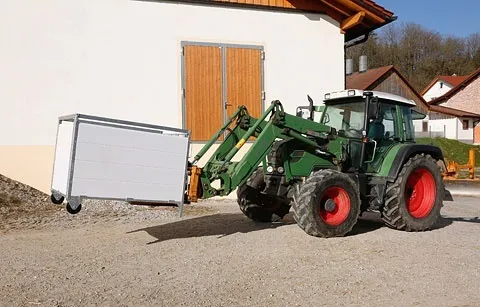 Kälberbox klein