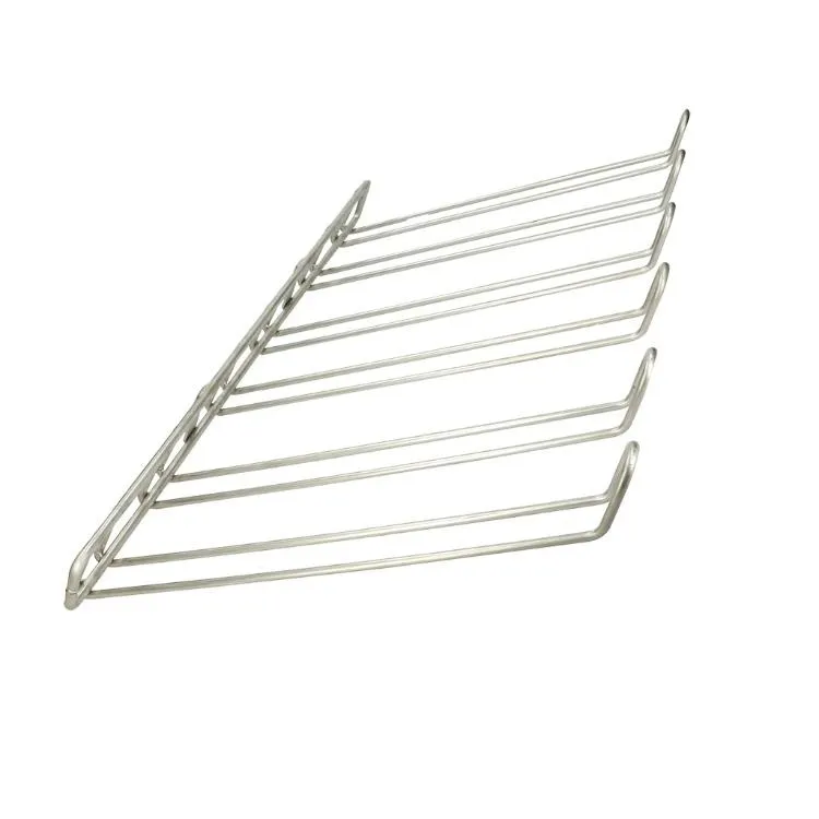 Stiefelhalter Edelstahl, schräges Modell