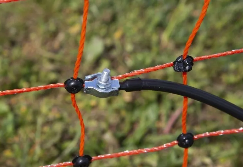 PoultryNet orange elektrifizierbar - Geflügelnetz, 50 m, Doppelspitze
