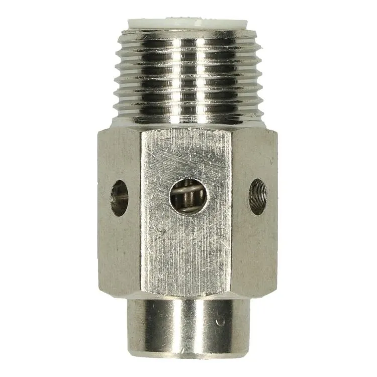 Sprühnippel mit 3 Löchern Edelstahl ½“, 45 mm