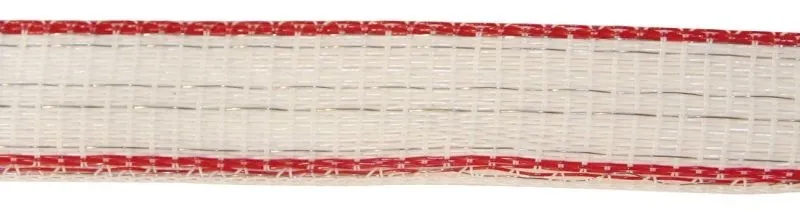 TopLine Plus Weidezaunband 200m, 20mm, weiß/rot