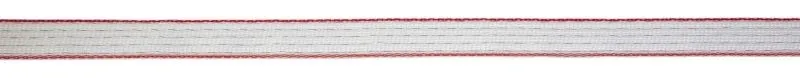 TopLine Plus Weidezaunband 200m, 20mm, weiß/rot