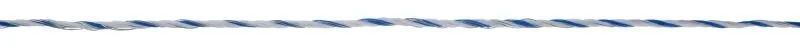 TopLine Plus Weidezaunlitze, 400m, weiß/blau