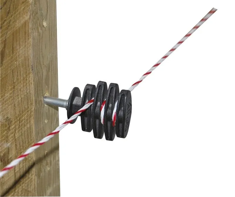 Wickel-Isolator Allgäu 6mm, verzinkte Stütze, 25 Stück