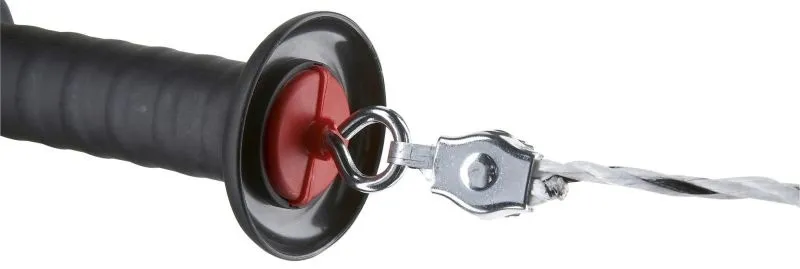 Torgriff mit Seil- und Litzenanschluss m. Haken