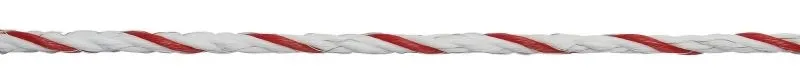 TopLine Plus Weidezaunseil, weiß/rot 200m