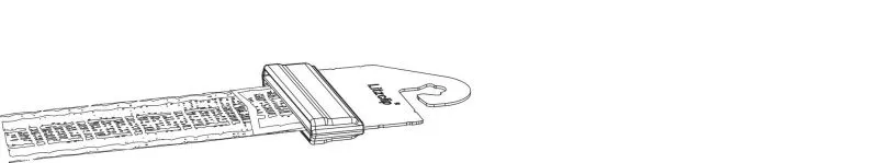Torgriff mit Litzclip® Bandanschluss 40mm, Niro