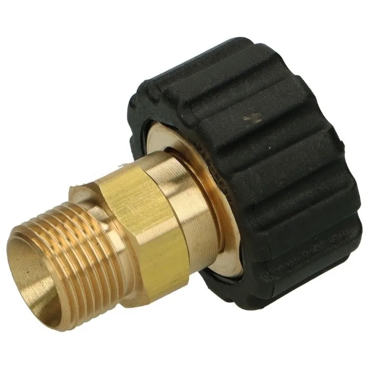 Drehkupplung Typ K, 3/8“ außen verchromt