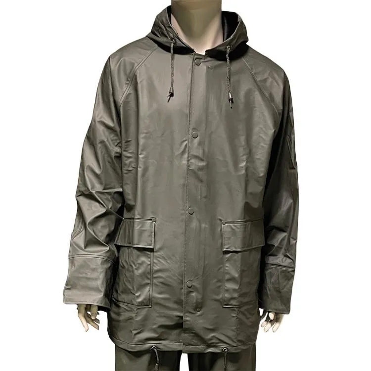 Elastische Spritzschutzjacke, grün