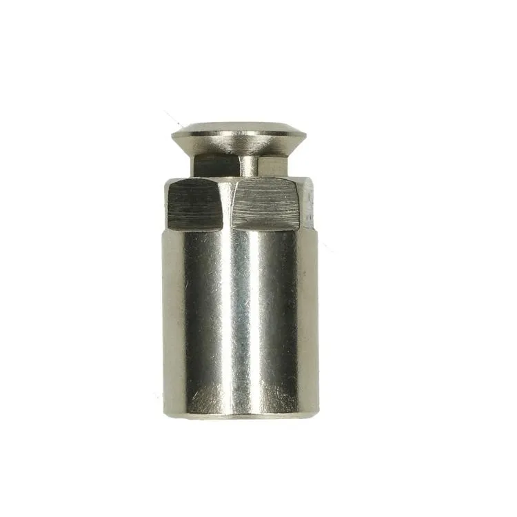Sprühnippel Edelstahl 1/2", 3/8 Innen