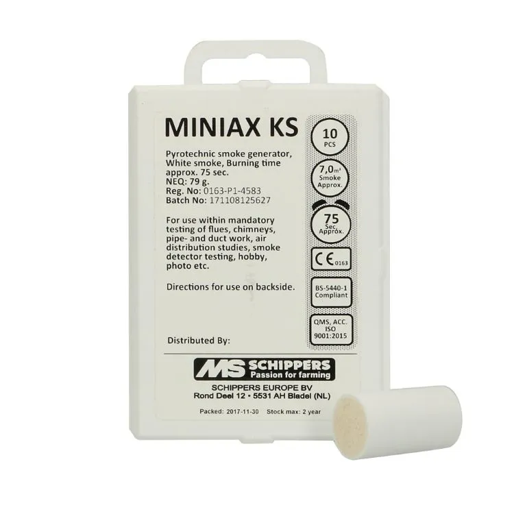 Rauchpatronen mini, 10 Stück