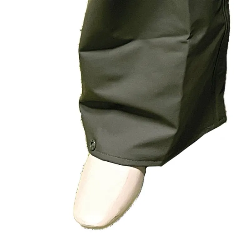Elastische Spritzschutzhose, grün