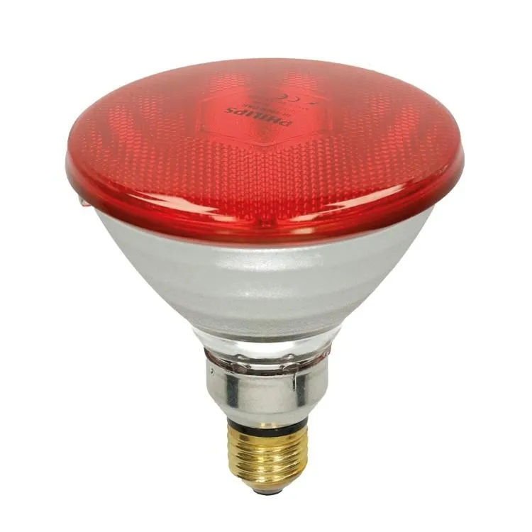 Philips Energiesparlampe rot, 100 W