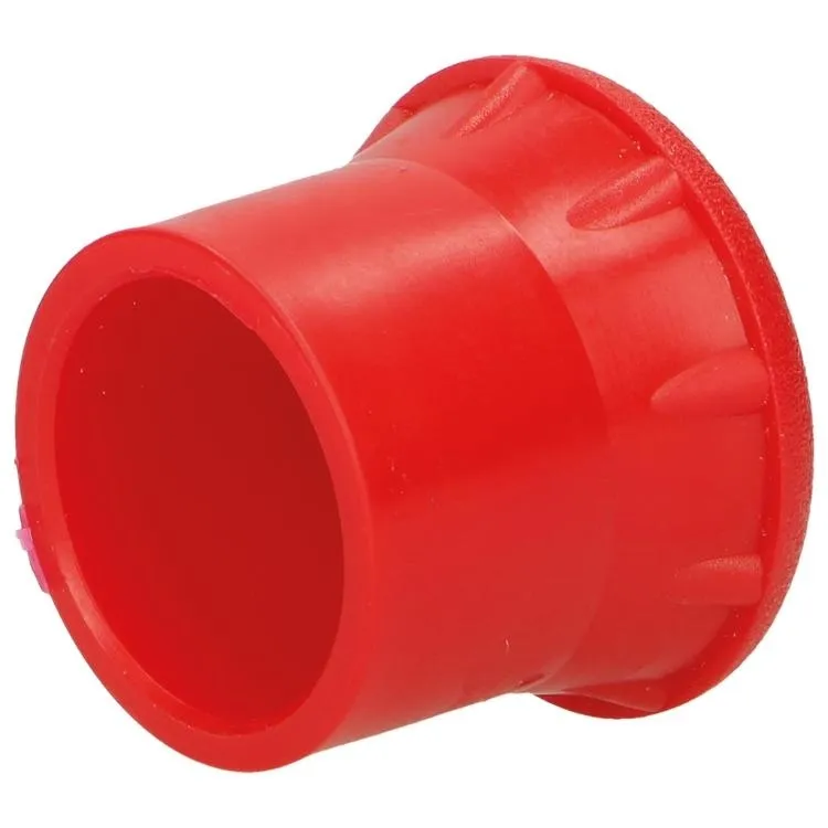 Roter Stopfen für Spannhüftbügel