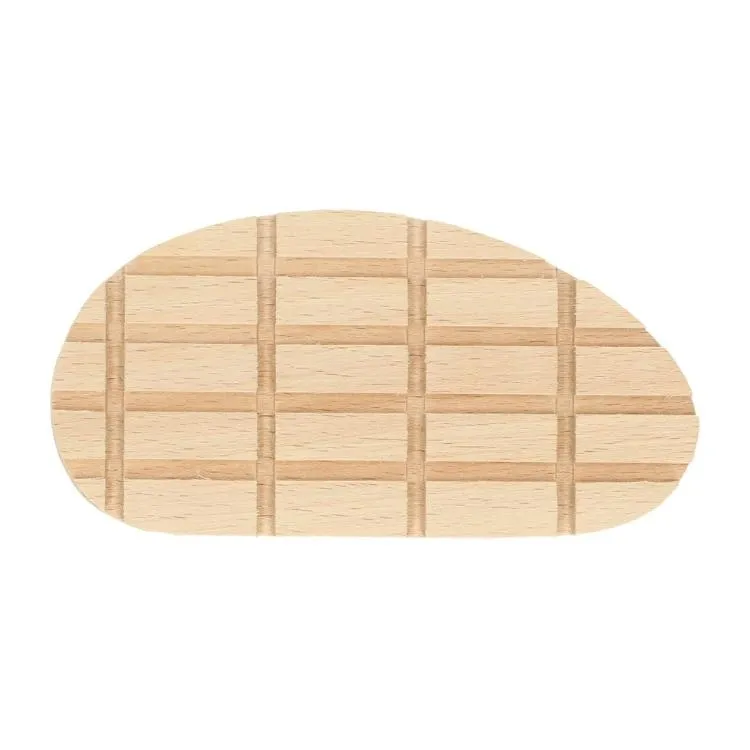Klauenblock Holz keilförmig