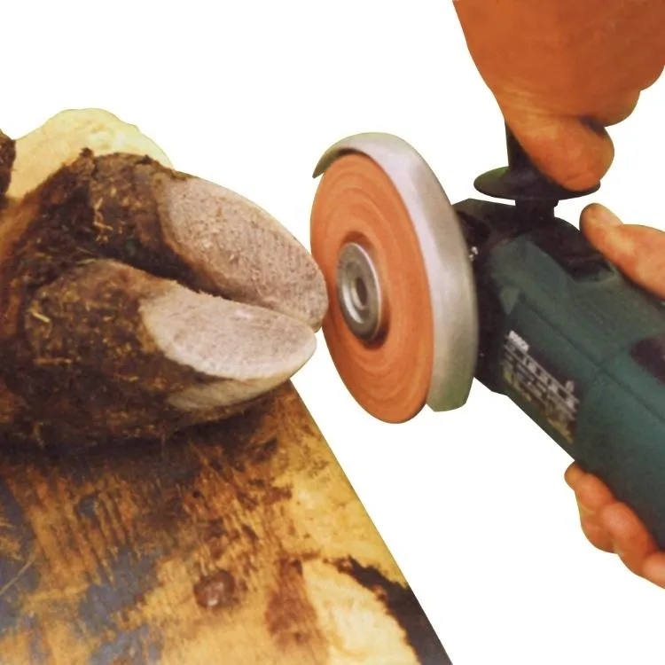 Hufschleifscheibe 3-Cut 120 mm Alu