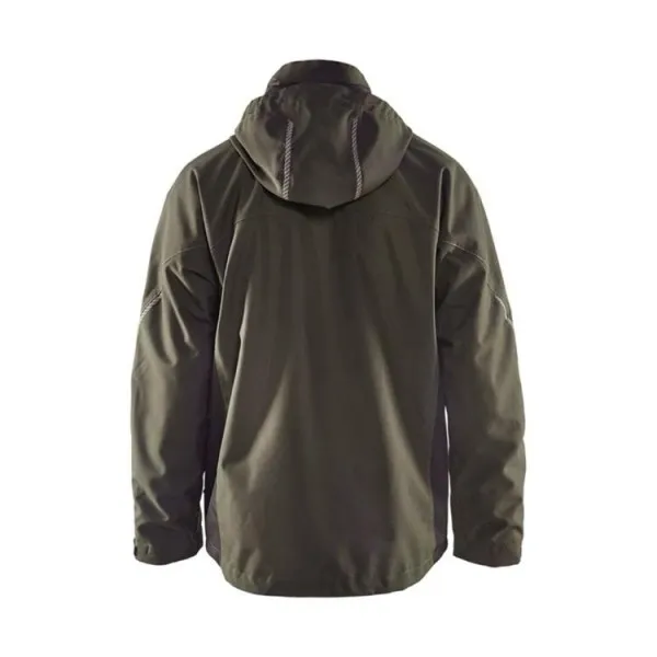 Winterjacke unite schwarz/grün