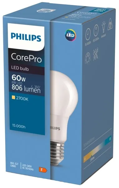 LED-Lampe Philips CorePro E27 / E-F
