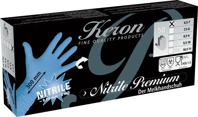 Melkhandschuh Nitrile Premium, 50Stk.
