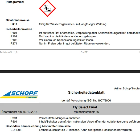 Fly Select - Fliegenködergranulat, 400 g