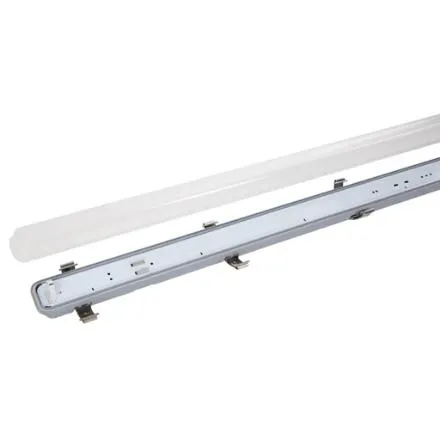 Feuchtraum-Wannenleuchte für LED Rohre, 150 cm