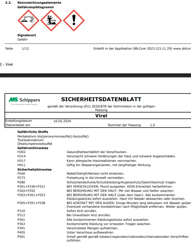 Virel, 10 kg