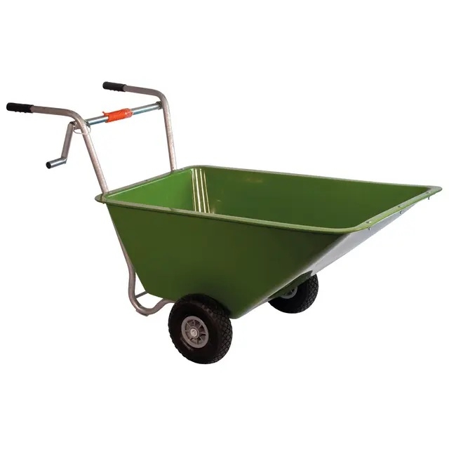 Hummer Schubkarre mit Hebezug, 160 L