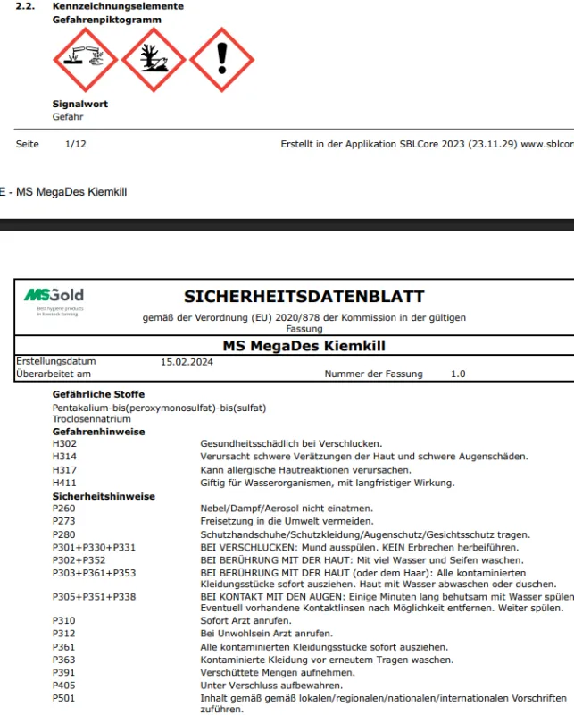 MS Kiemkill Tabs, 100 x 100 Gramm