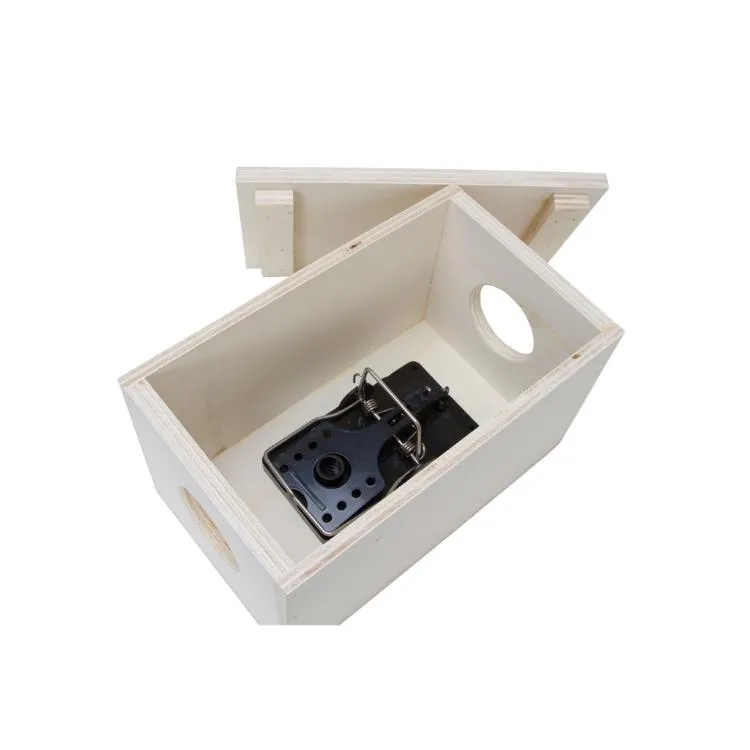 Rattenköderbox Holz