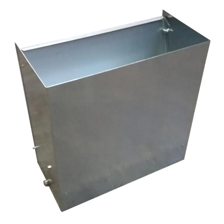Trockenfutterautomat verzinkt 25 kg, 4 Fächer