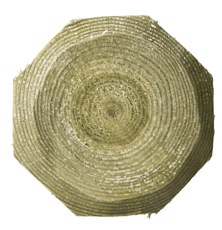 Octo Wood Streckenpfahl, 150cm bis 225cm