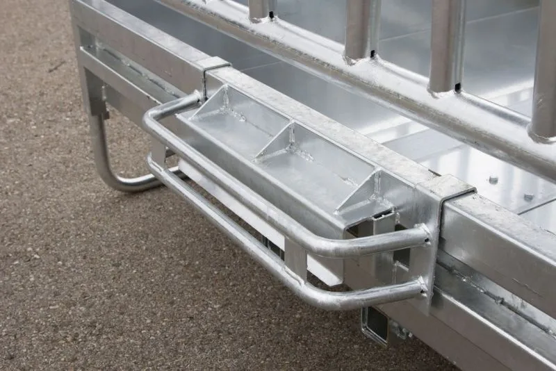 Viereckraufe mit Palisadenfressgitter "Standard"