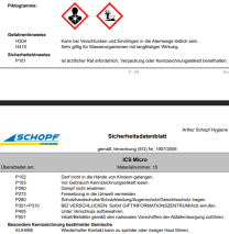 ICS 10 micro, 1000 ml