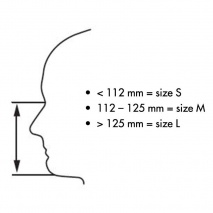 Halbgesichtsmaske 3M 6300