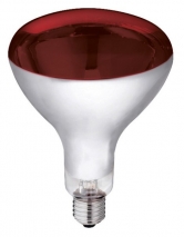 Kerbl Infrarotlampe, 150 Watt rot, Hartglas
