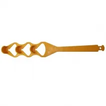 Bügellasche flexibel, orange