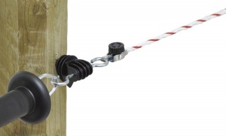 Seil- und Litzenschnellverbinder, Schraube, verzinkt, 4 Stück