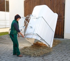 CalfHouse Master Plus mit leichter Umzäunung