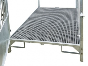 Fahrvorrichtung für Kälberbox klein