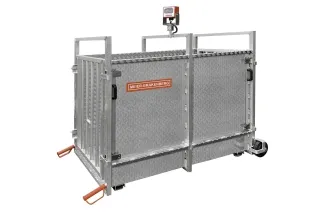 Mobile Aufzucht- Jungrinderwaage (Fresserwaage)