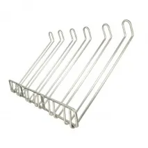 Stiefelhalter Edelstahl, schräges Modell